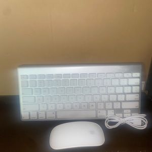 Apple mouse keyboard and MacBook charger